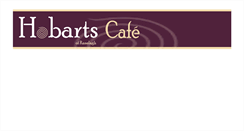 Desktop Screenshot of hobartscafe.com